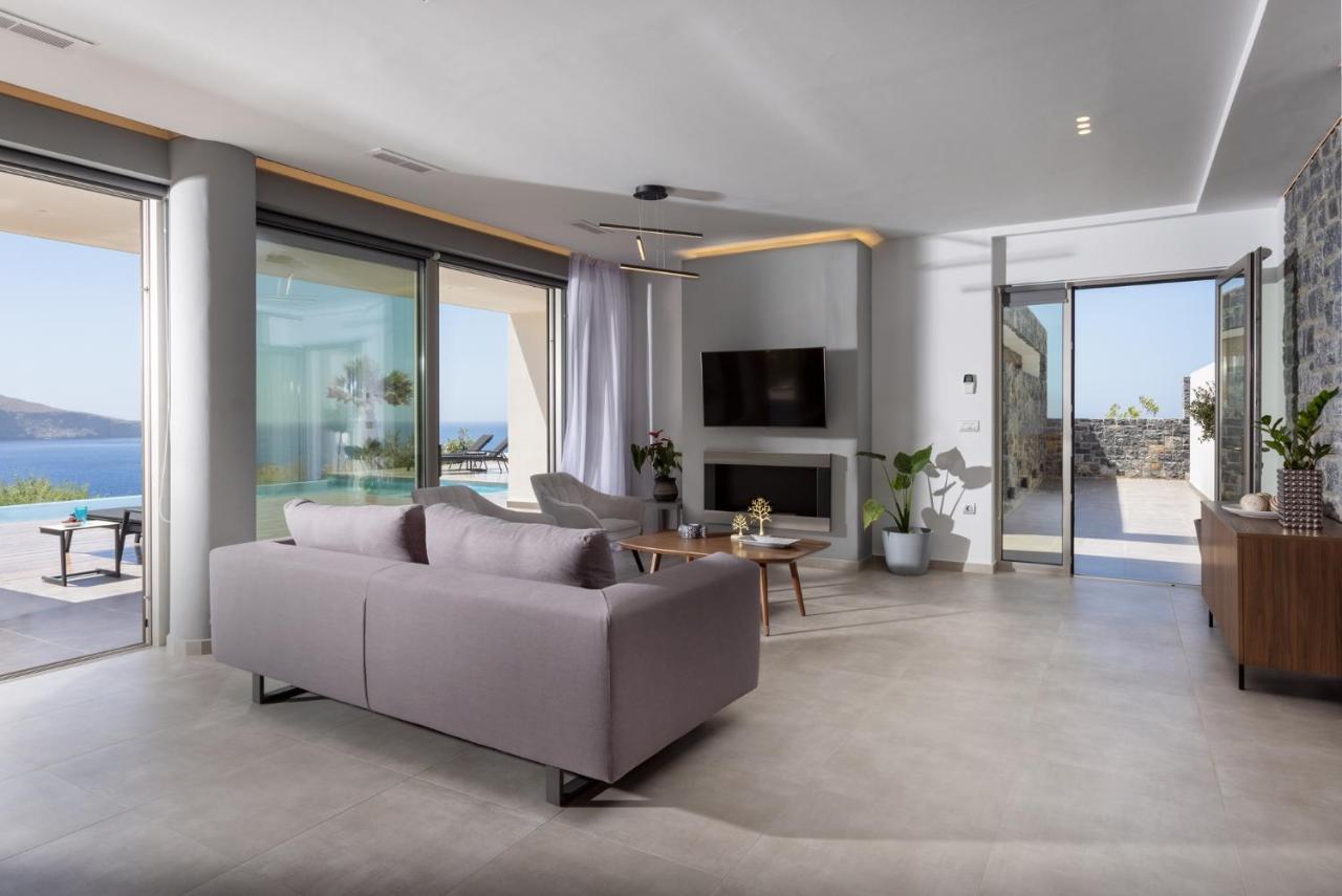 Rock Bay Villas - Luxury Villas In Crete Agia Pelagia  Esterno foto