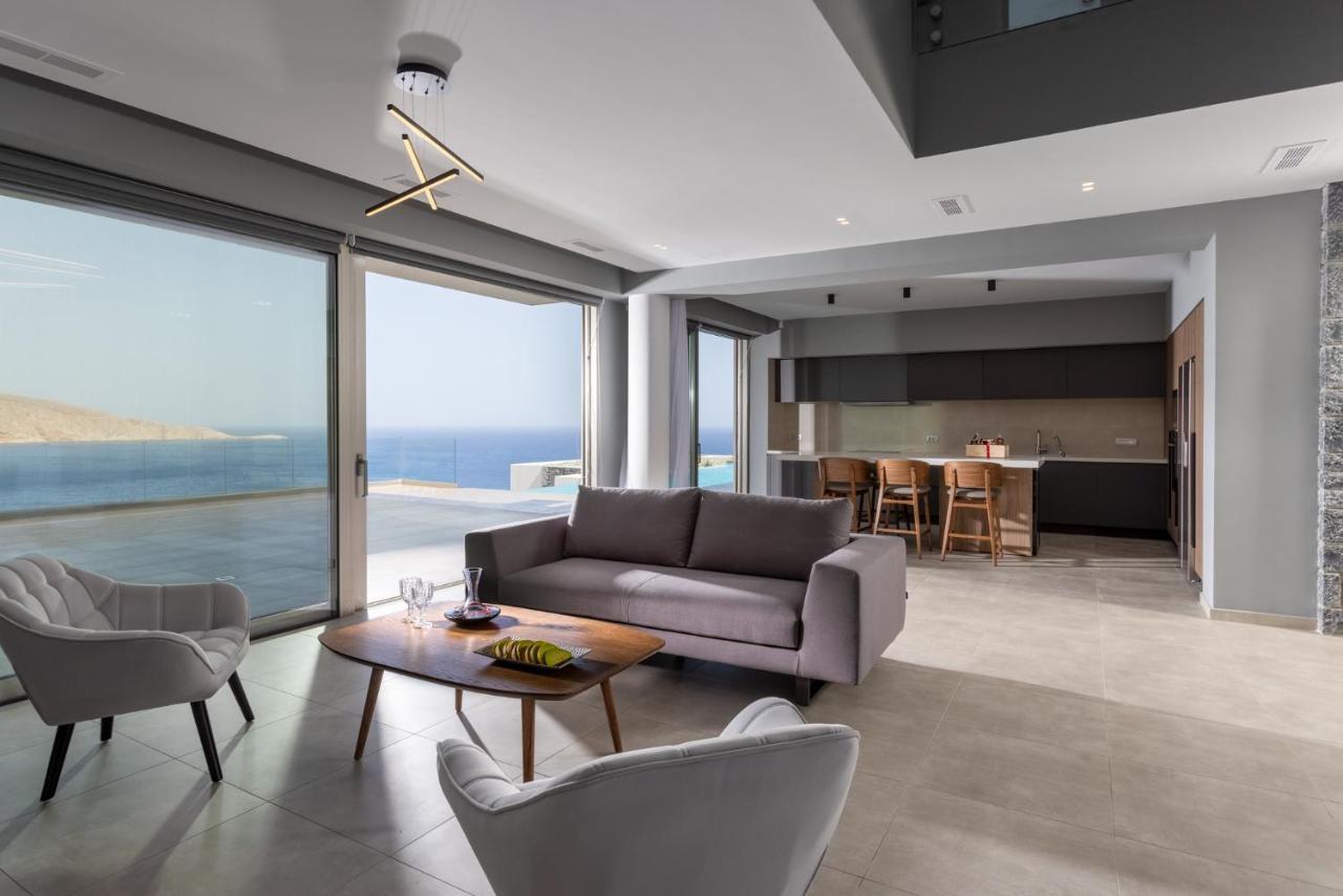 Rock Bay Villas - Luxury Villas In Crete Agia Pelagia  Esterno foto